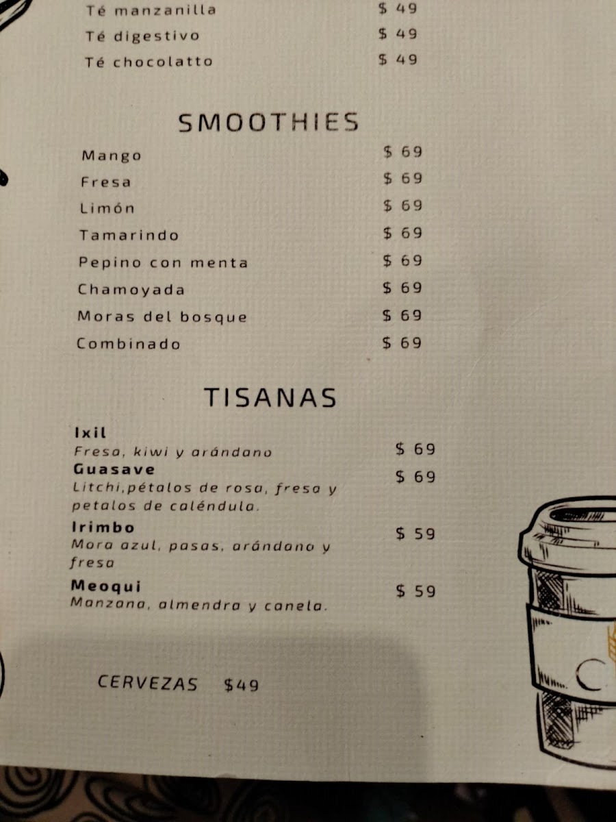 Casa LAUREANA Menu - Image 1
