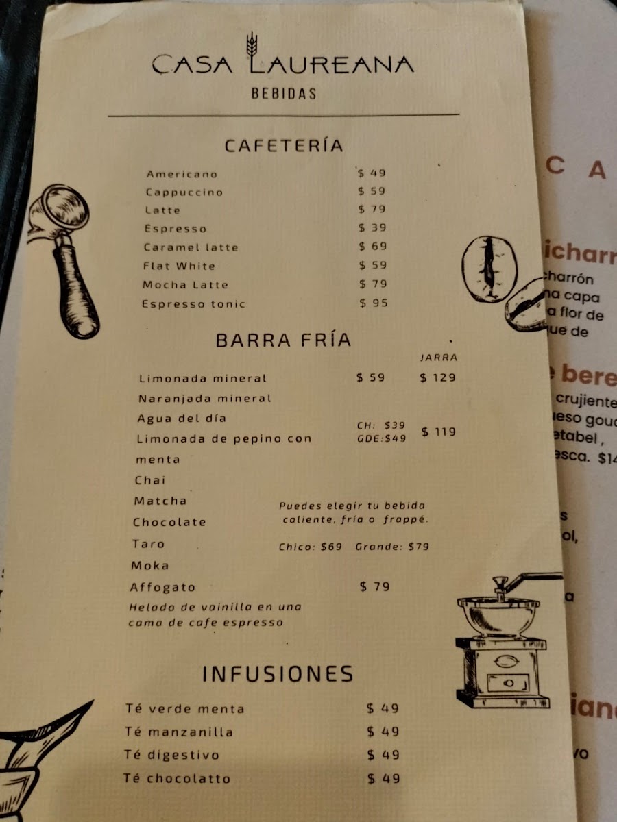 Casa LAUREANA Menu - Image 6